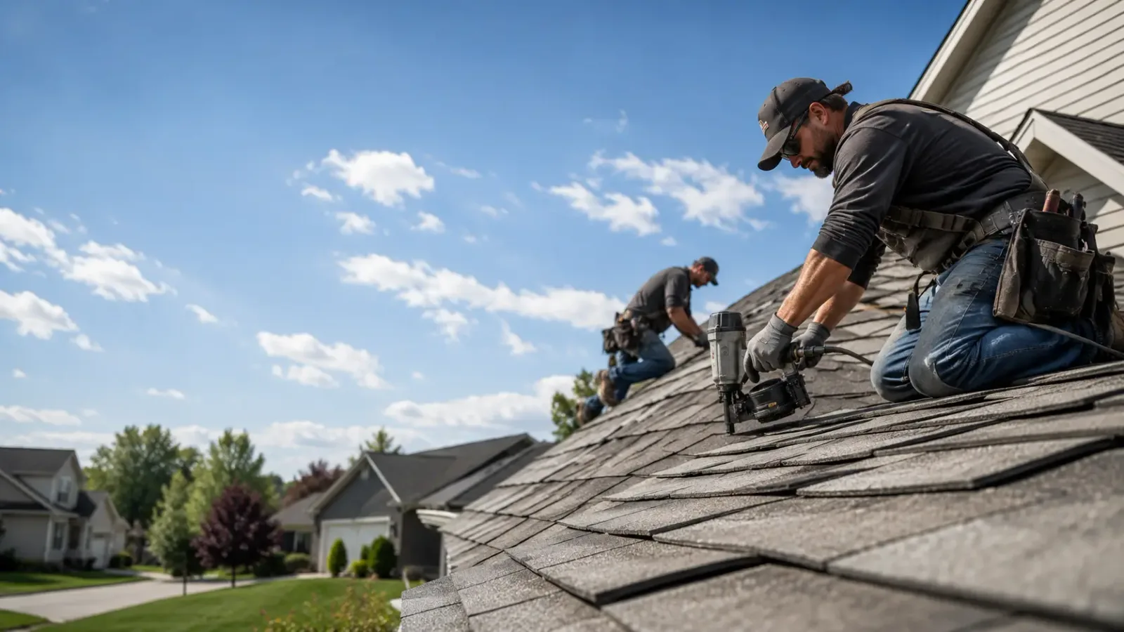 Storm Damage Roof Repair in Roseville, IL near me